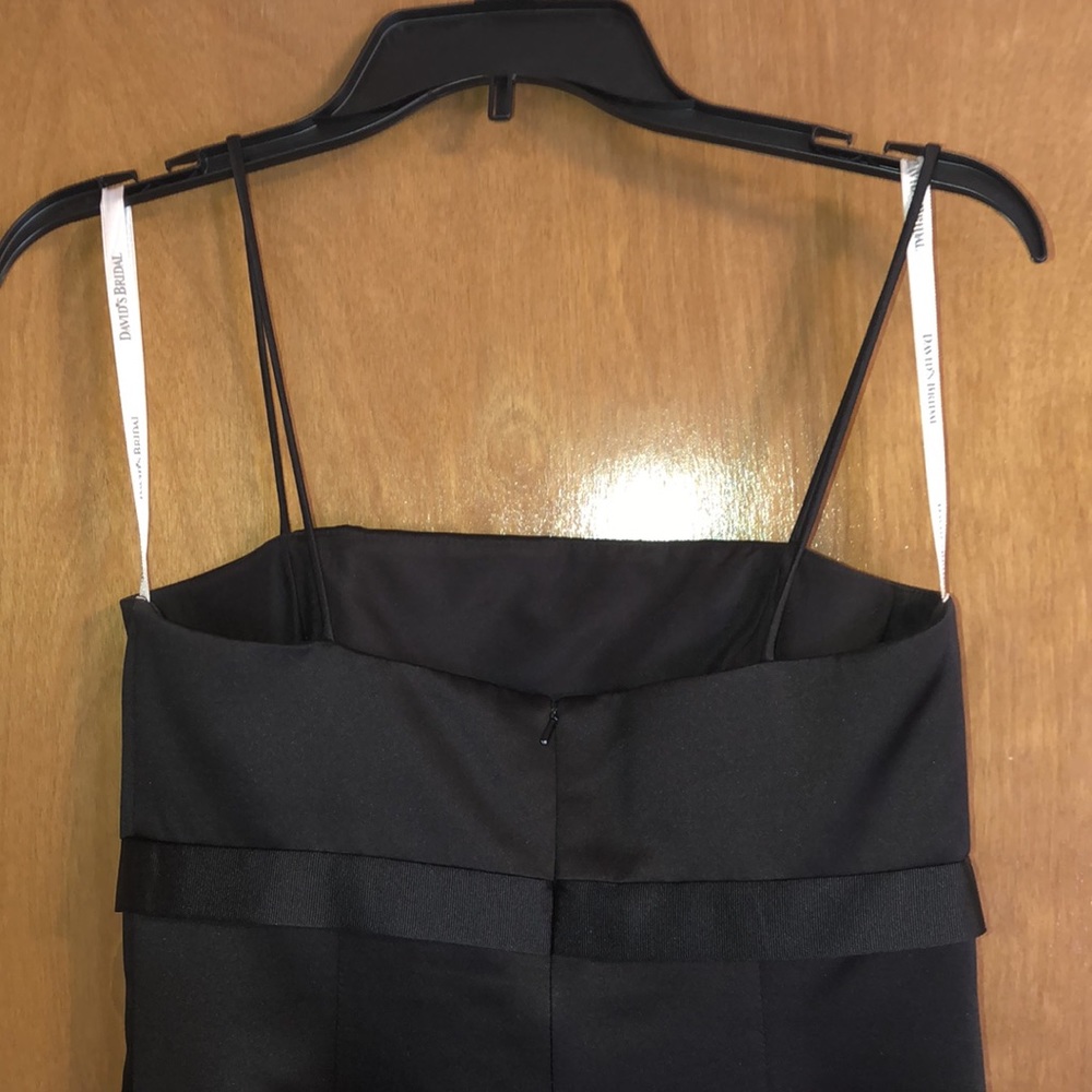 David’s Bridal Bridesmaid Black Dress and Jacket - Picture 5 of 11